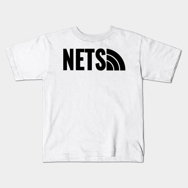 nets Kids T-Shirt by ALSPREYID